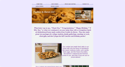 Desktop Screenshot of cookiesbykaren.com